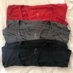 Lot of 3 Gap Maternity Athletic Tanks | XS